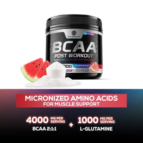 BCAA + L-Glutamine Recovery Powder – 45 Servings