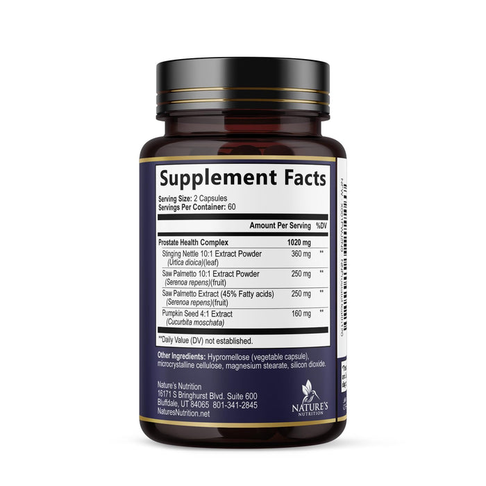 Men’s Prostate Support Formula – 120 Capsules
