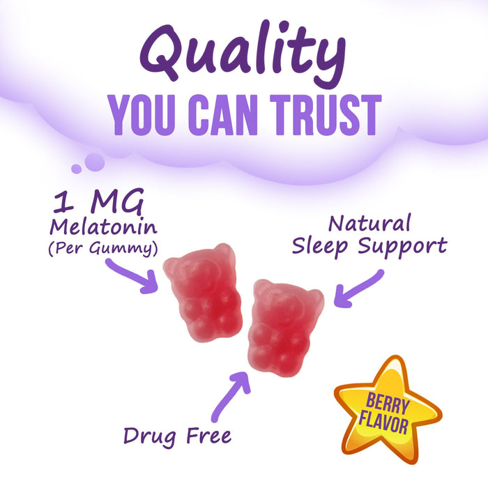 Kids Sleep Gummies 2mg – 60 Gummies