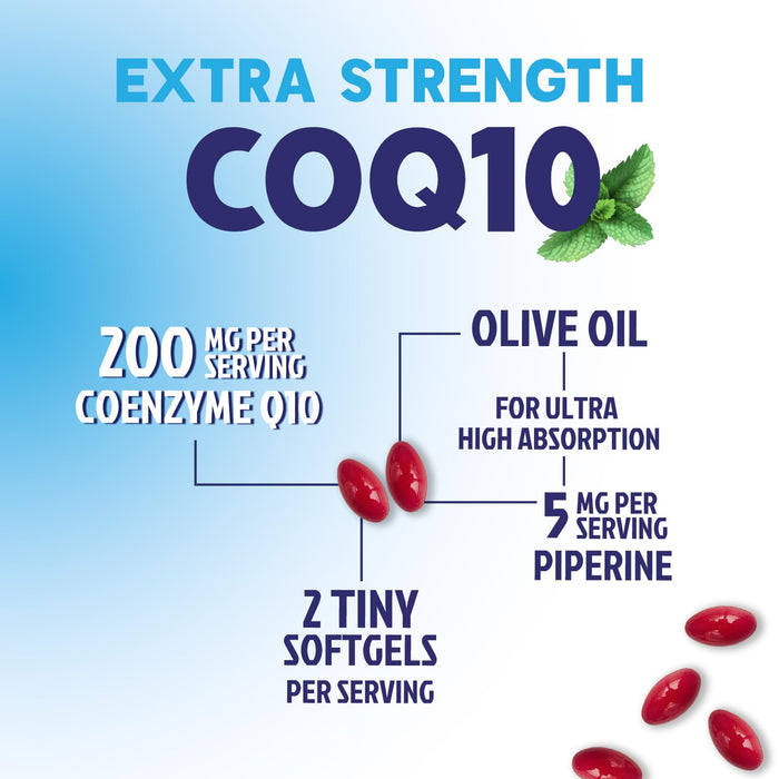 CoQ10 200mg – 240 Softgels
