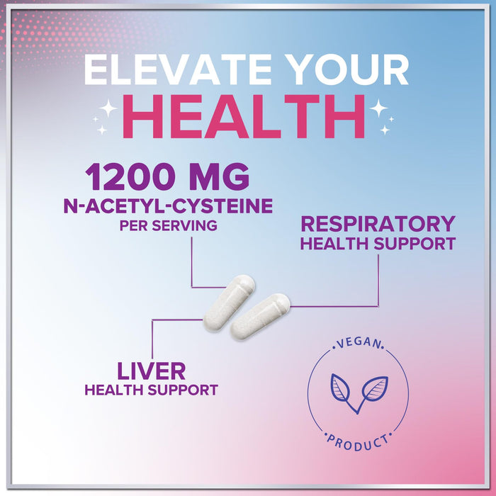 NAC – 1200mg – 60 Capsules