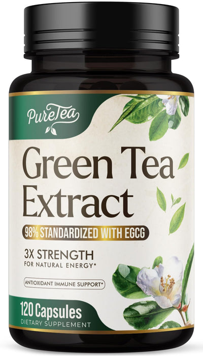 Green Tea Extract Capsules with EGCG – 1000mg – 120 Capsules