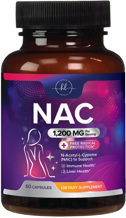 NAC – 1200mg – 60 Capsules