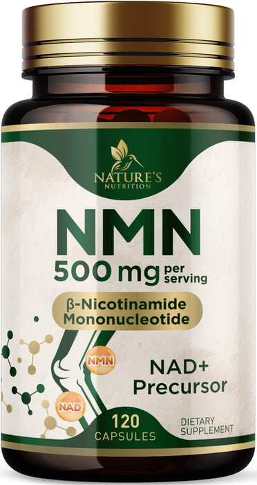 NMN – 500mg – 120 Capsules