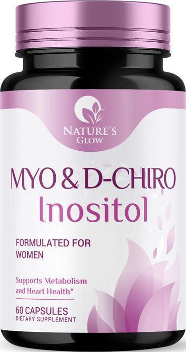 Myo-Inositol & D-Chiro Inositol 1025mg – 60 Capsules
