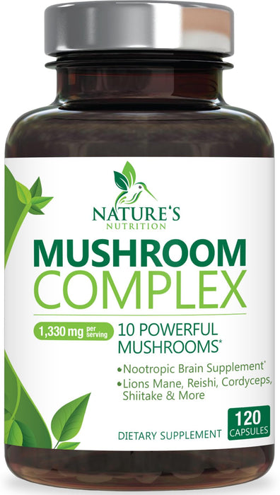 Mushroom Nootropic 1330mg – 120 Capsules