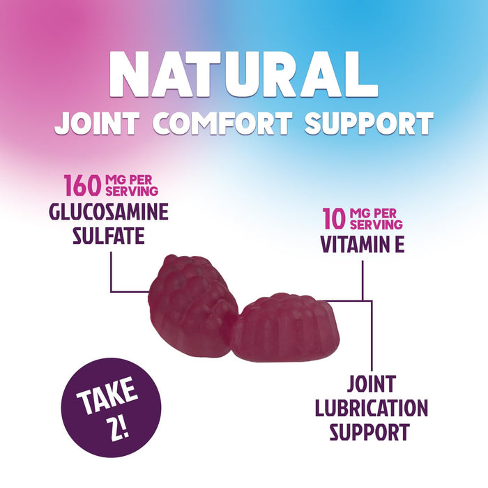 Joint Support Gummies Glucosamine + Vitamin E – 60 Gummies