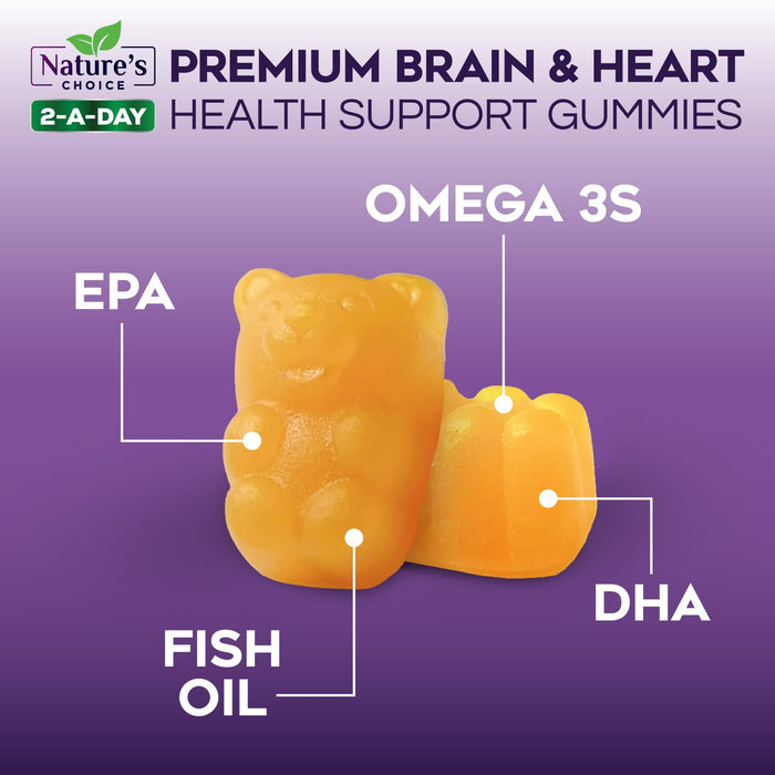 Omega-3 Fish Oil – 60 Gummies