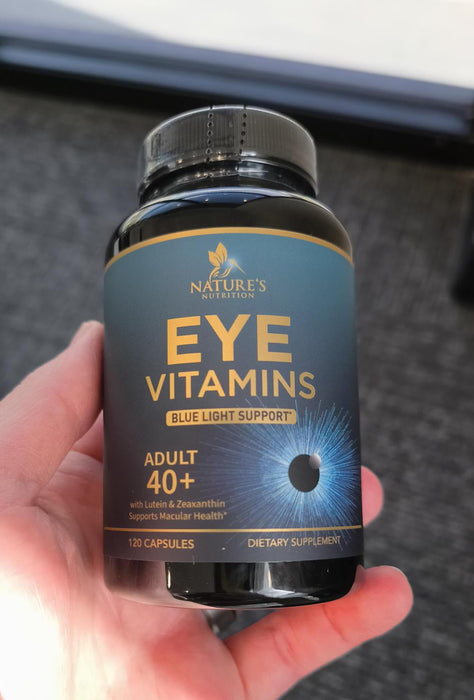 Eye Vitamins with Lutein & Zeaxanthin – 120 Capsules