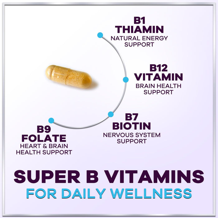 B Complex Vitamin 1000mcg – 60 Capsules