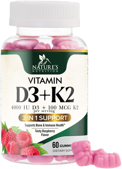 D3 K2 Gummies – 60 Gummies