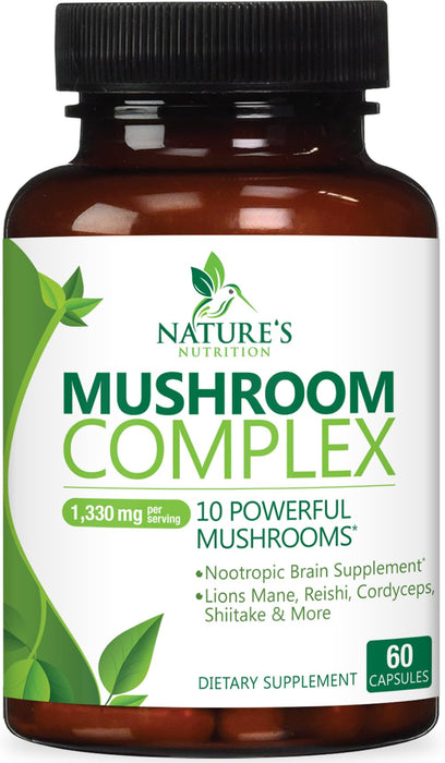 Mushroom Nootropic 1330mg – 60 Capsules