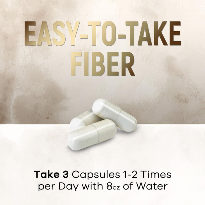 Psyllium Husk Fiber Capsules 1500mg – 180 Capsules