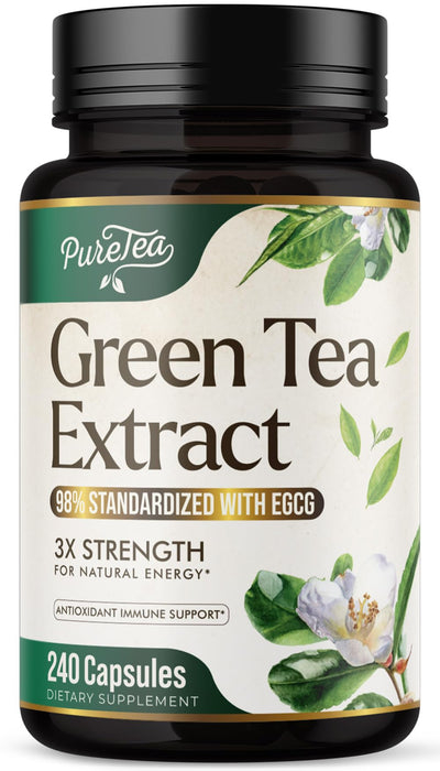 Green Tea Extract Capsules with EGCG – 1000mg – 240 Capsules