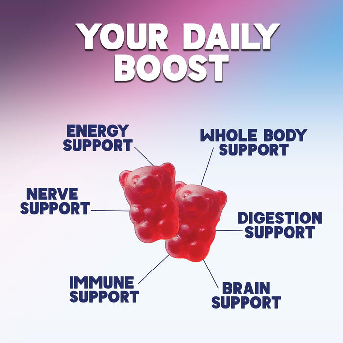 Energy Gummies 1000 mcg Vitamin B12 – 120 Chews