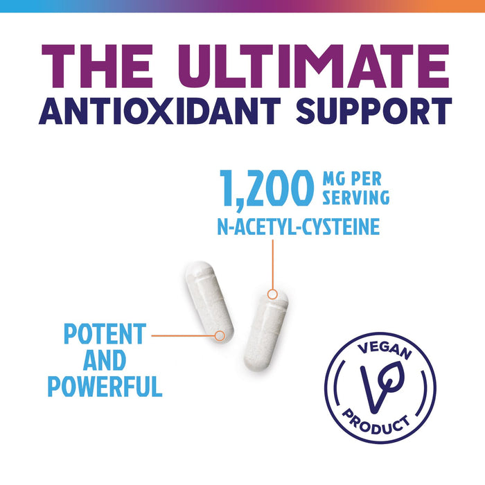 N-Acetyl Cysteine (NAC) 1200 mg – 120 Capsules