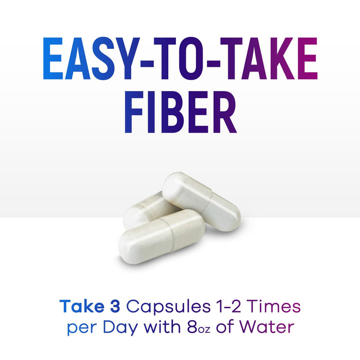 Psyllium Husk Fiber 1500mg – 120 Capsules