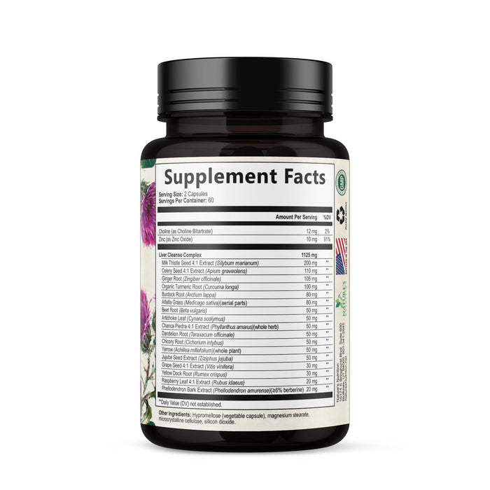 Liver Support Formula – 120 Capsules