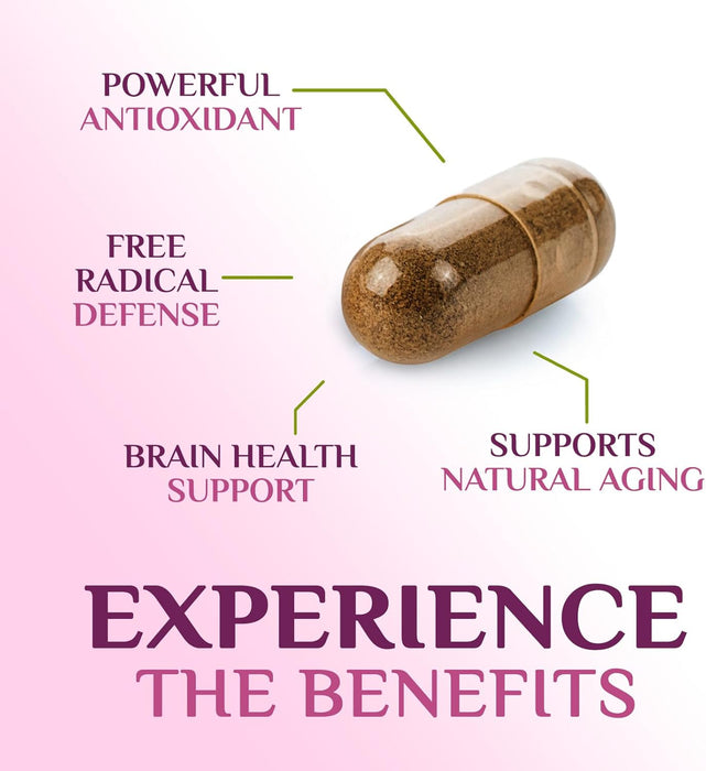 100% Natural Resveratrol 1800mg - 3X Strength Trans-Resveratrol Pills for Heart Health, Best Resveratrol Supplements, Potent Polyphenols Antioxidant Complex, Non-GMO, Bottled in USA - 120 Capsules