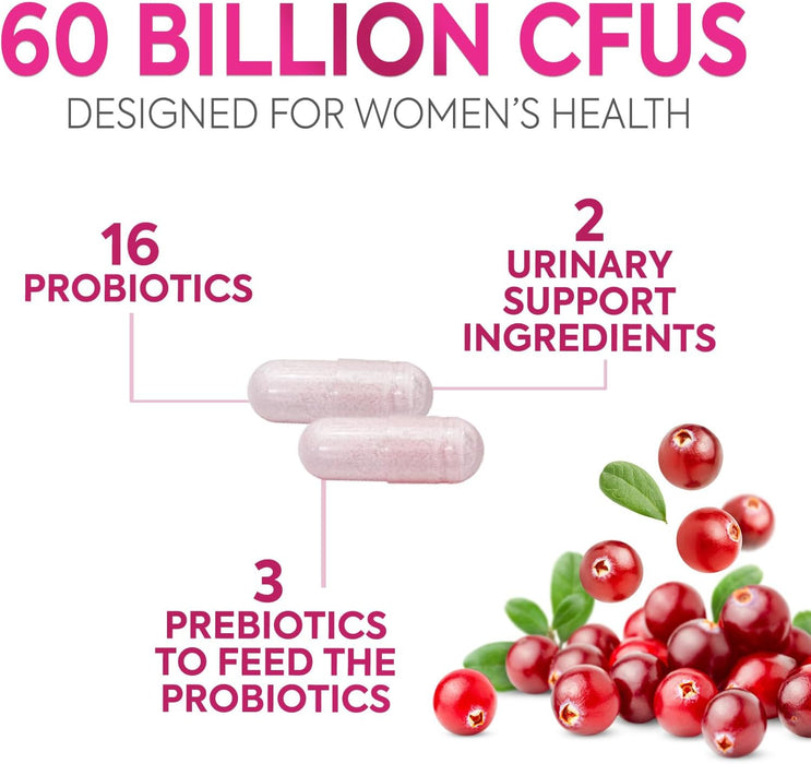 Nature's Glow NGL - Probiotics for Women, Probiotic with 50 Billion CFU, Multi Strains