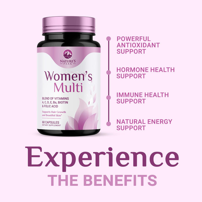 Women’s Daily Multivitamin – 60 Capsules