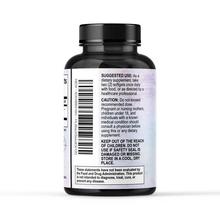 Black Seed Oil Softgels 1000mg – 120 Softgels