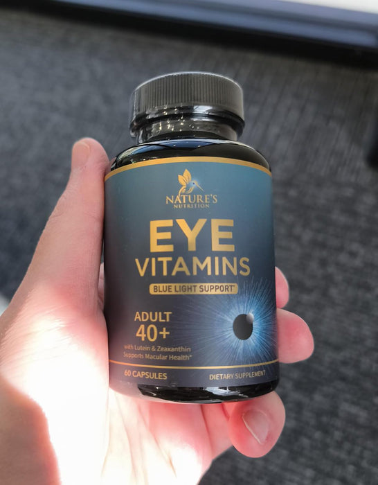 Eye Vitamins with Lutein & Zeaxanthin – 60 Capsules