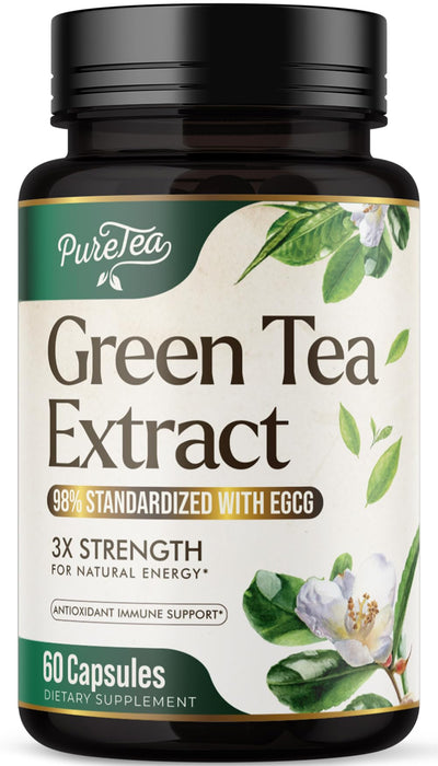 Green Tea Extract Capsules with EGCG – 1000mg – 60 Capsules
