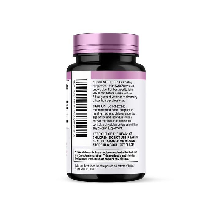 Myo-Inositol & D-Chiro Inositol 1025mg – 120 Capsules