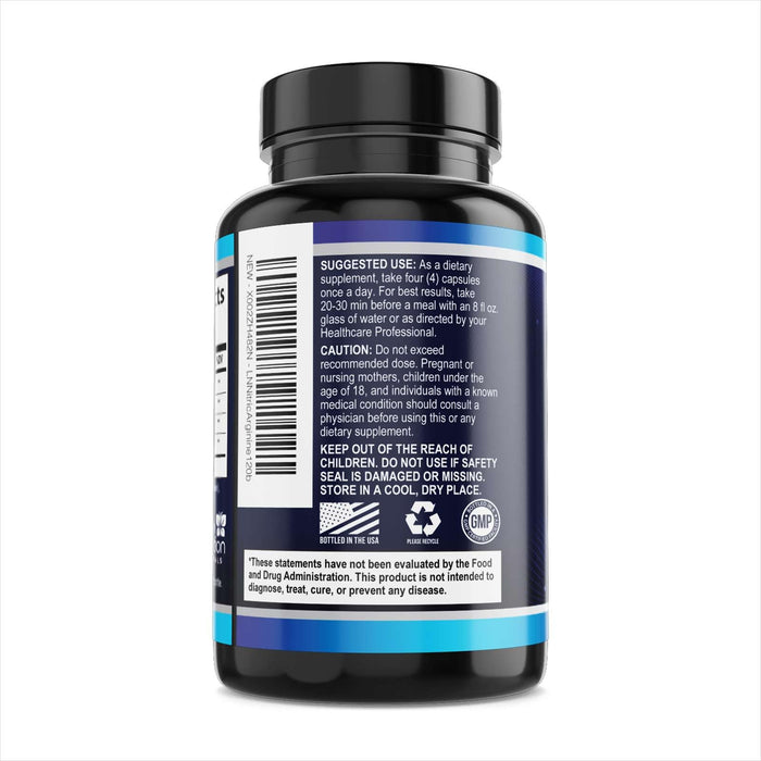 Nitric Oxide Formula with L-Arginine + Citrulline – 120 Capsules