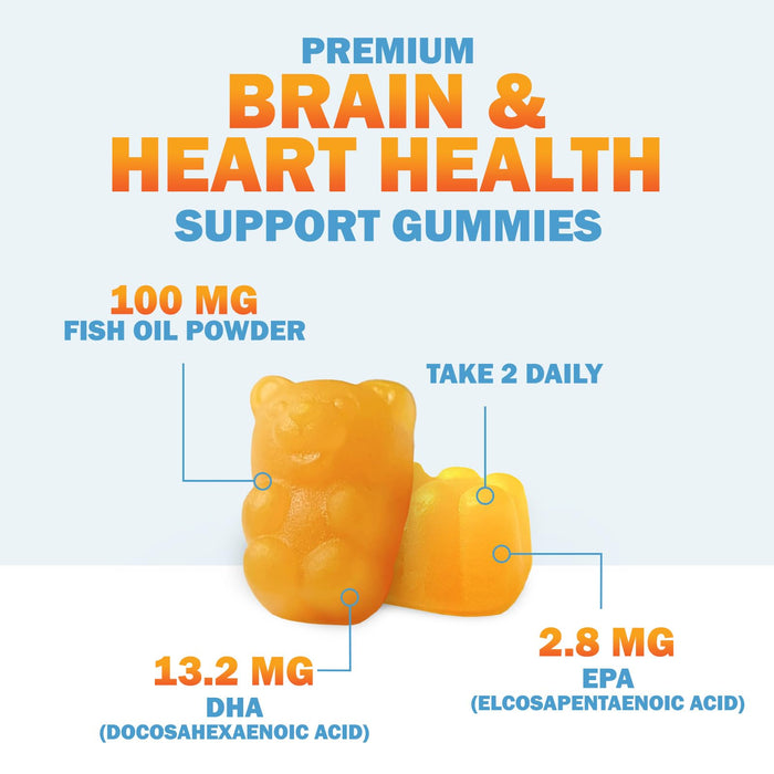 Omega-3 Fish Oil – 120 Gummies