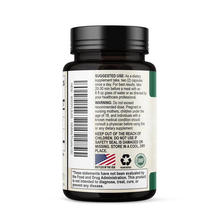 Milk Thistle Extract – 1000mg – 120 Capsules