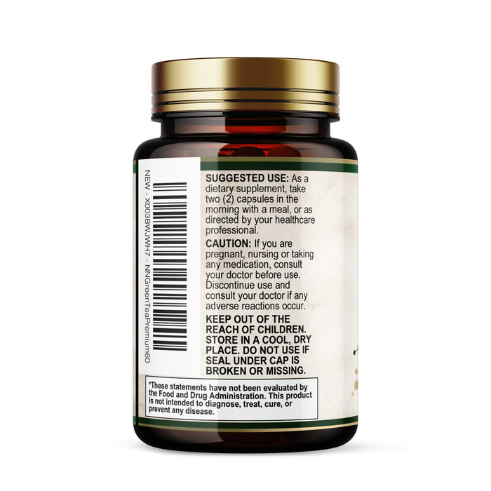 Green Tea Extract Capsules with EGCG – 1000mg – 60 Capsules