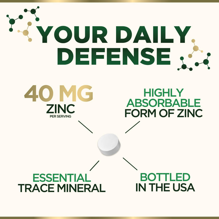 Zinc 40mg – 120 Tablets