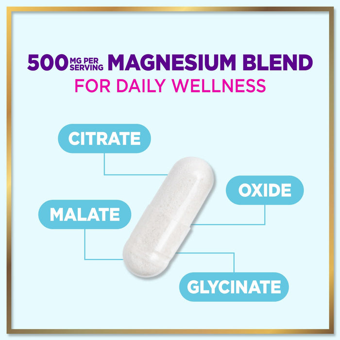 Magnesium Complex 500 mg – 120 Capsules