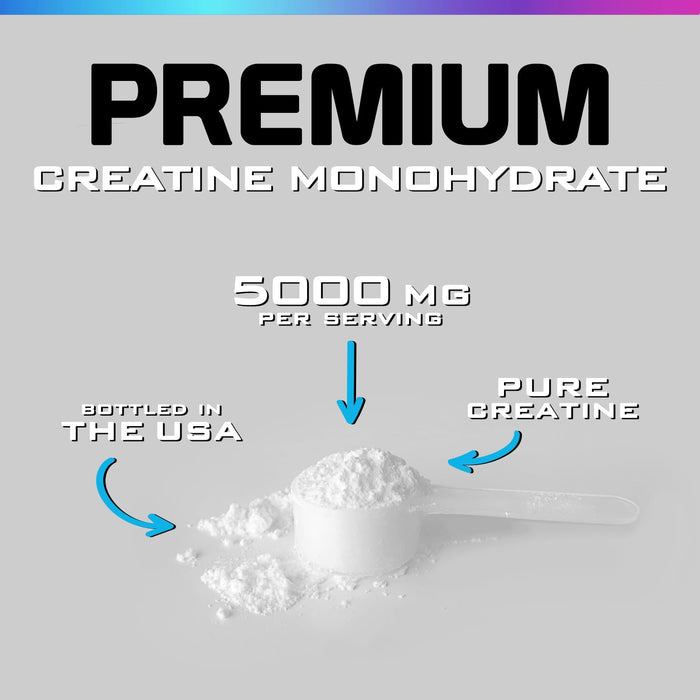Creatine Powder 5000mg (5g) – 60 Servings
