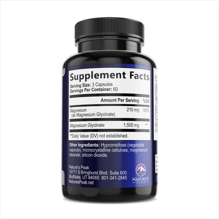 Magnesium Glycinate Chelated – 180 Tablets