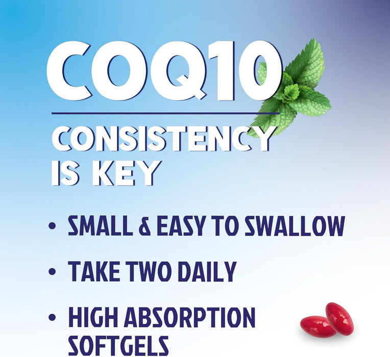 CoQ10 200mg - Ultra High Absorption Co Q 10 Softgel Supplement With Black Pepper, Energy & Heart Health Support Antioxidant - Coenzyme Q10 (Ubiquinone) for Women & Men, Bottled in USA - 240 Softgels