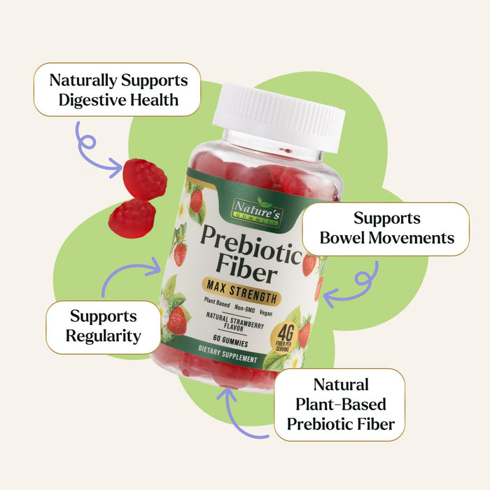 Fiber Gummies – 60 Gummies