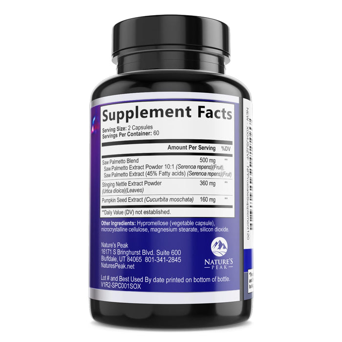 Men’s Prostate Support Formula – 120 Capsules