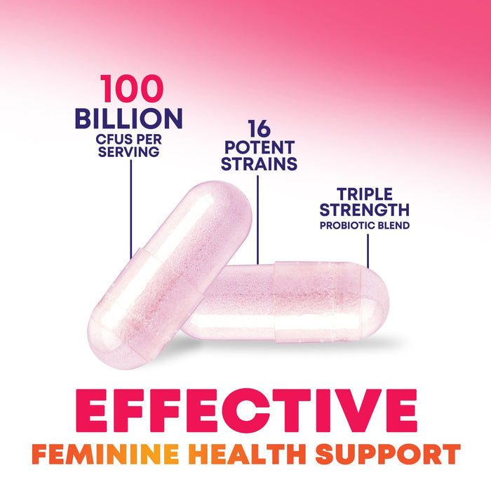 Probiotics for Women – 90 Billion CFU – 60 Capsules