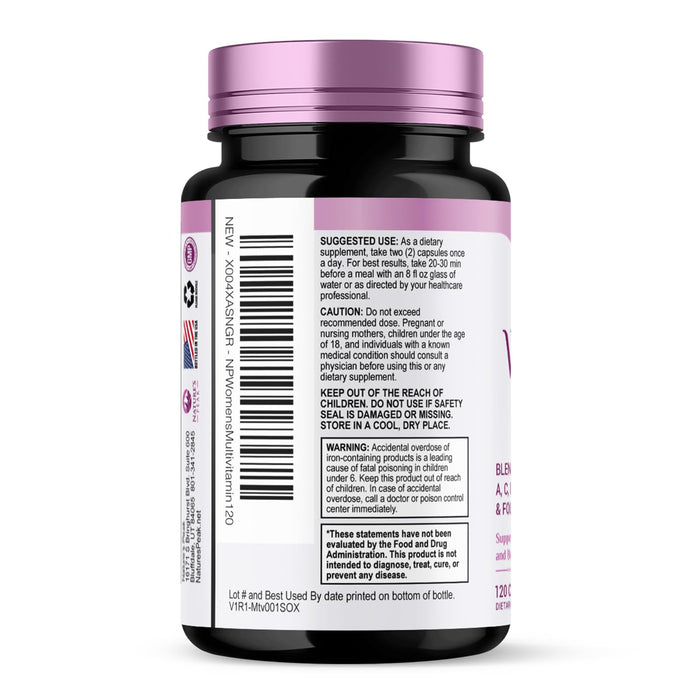 Women’s Daily Multivitamin – 120 Capsules