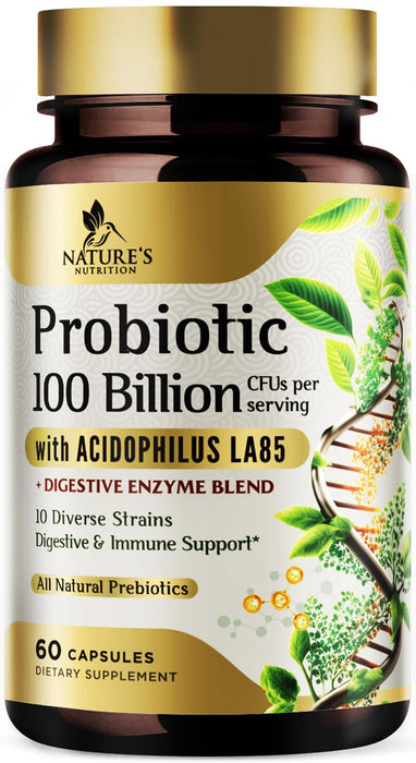 Probiotics – 100 Billion CFU – 60 Capsules