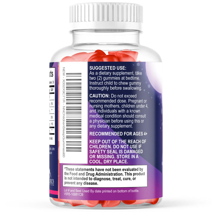 Kids Sleep Gummies 2mg – 60 Gummies