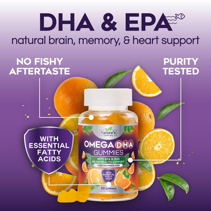 Omega-3 Fish Oil – 60 Gummies