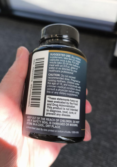 Eye Vitamins with Lutein & Zeaxanthin – 60 Capsules