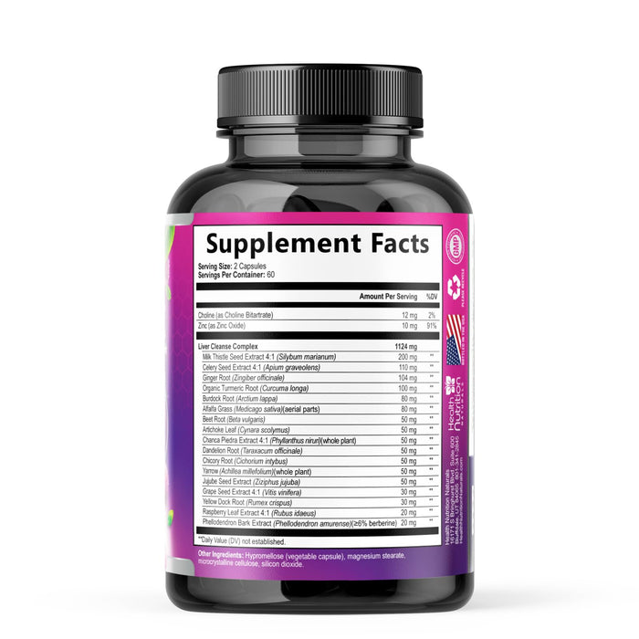 Liver Support Formula – 120 Capsules