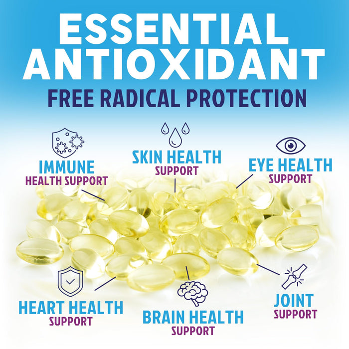 E Vitamin – 180mg – 60 Softgels