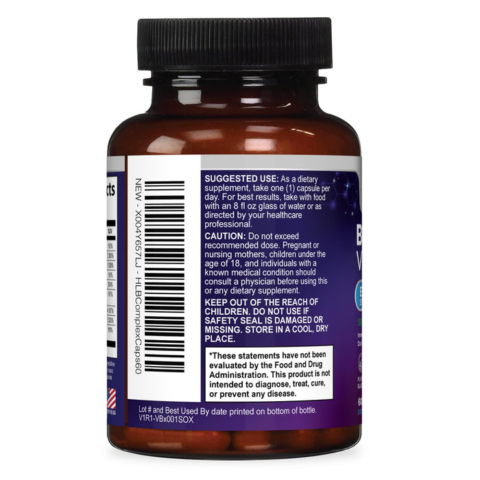 B Complex Vitamin 1000mcg – 60 Capsules