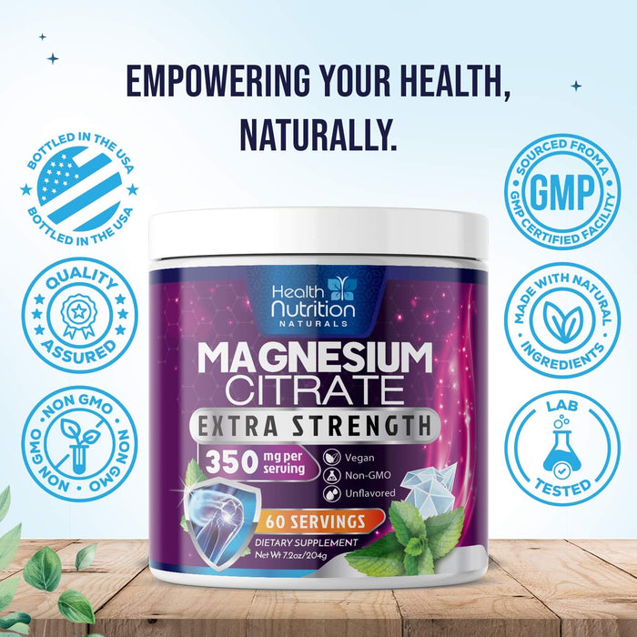 Magnesium Powder – 60 Servings